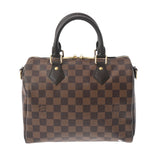 LOUIS VUITTON ルイヴィトン ダミエ スピーディ バンドリエール 25  ブラウン N41368 レディース ダミエキャンバス ハンドバッグ 新同 中古 銀蔵