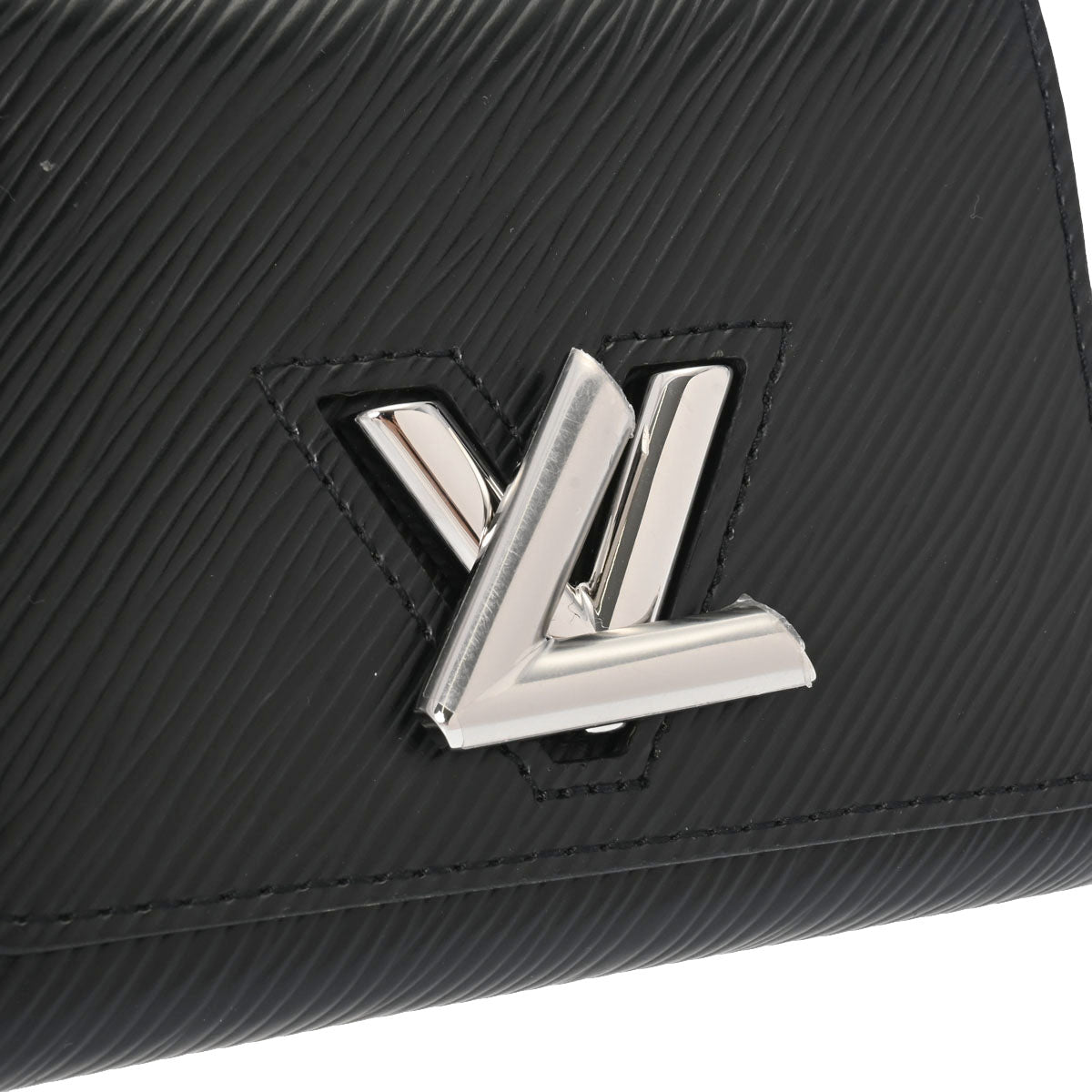 LOUIS VUITTON ルイヴィトン エピ ポルトフォイユツイスト コンパクト 黒 M64414 レディース エピレザー 三つ折り財布 ABランク  中古 銀蔵