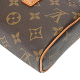 LOUIS VUITTON ルイヴィトン モノグラム ソナチネ  ブラウン M51902 レディース モノグラムキャンバス ハンドバッグ ABランク 中古 銀蔵