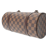 LOUIS VUITTON ルイヴィトン ダミエ パピヨン PM ブラウン N51304 レディース ダミエキャンバス ハンドバッグ Aランク 中古 銀蔵