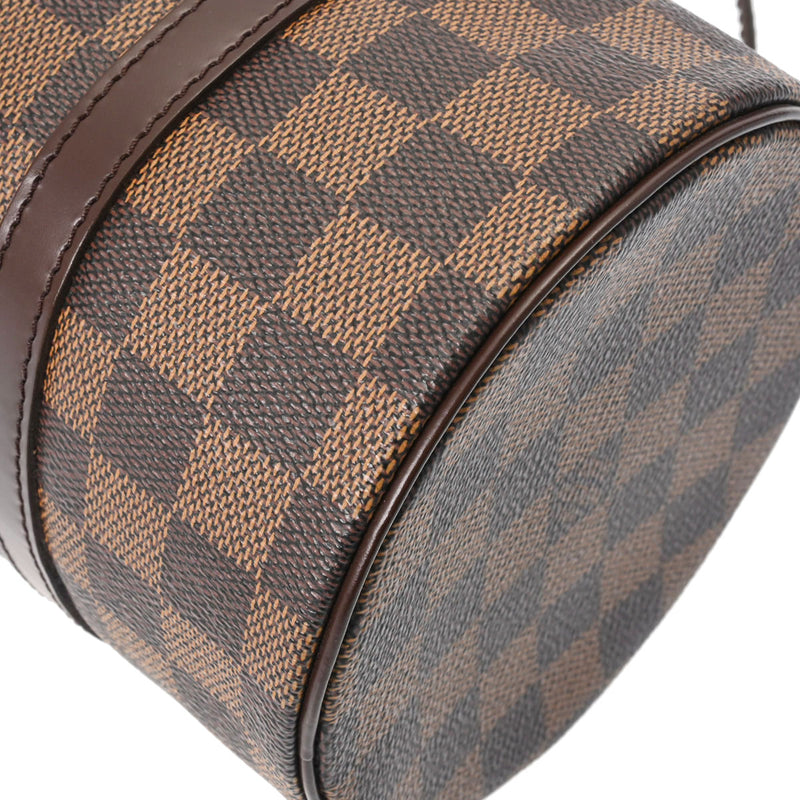 LOUIS VUITTON ルイヴィトン ダミエ パピヨン PM ブラウン N51304 レディース ダミエキャンバス ハンドバッグ Aランク 中古 銀蔵