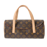 LOUIS VUITTON ルイヴィトン モノグラム ソナチネ  ブラウン M51902 レディース モノグラムキャンバス ハンドバッグ ABランク 中古 銀蔵