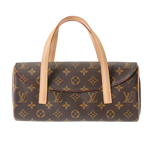 LOUIS VUITTON ルイヴィトン モノグラム ソナチネ  ブラウン M51902 レディース モノグラムキャンバス ハンドバッグ ABランク 中古 銀蔵