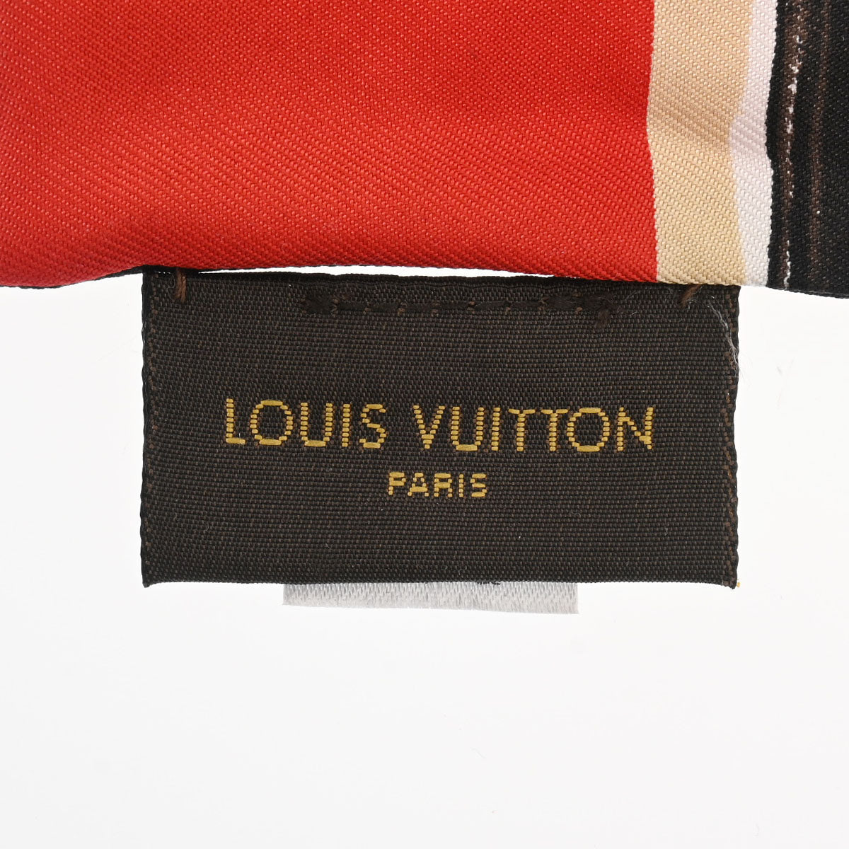 ルイヴィトンバンドートランク 赤 レディース スカーフ M73964 LOUIS VUITTON 中古 – 銀蔵オンライン