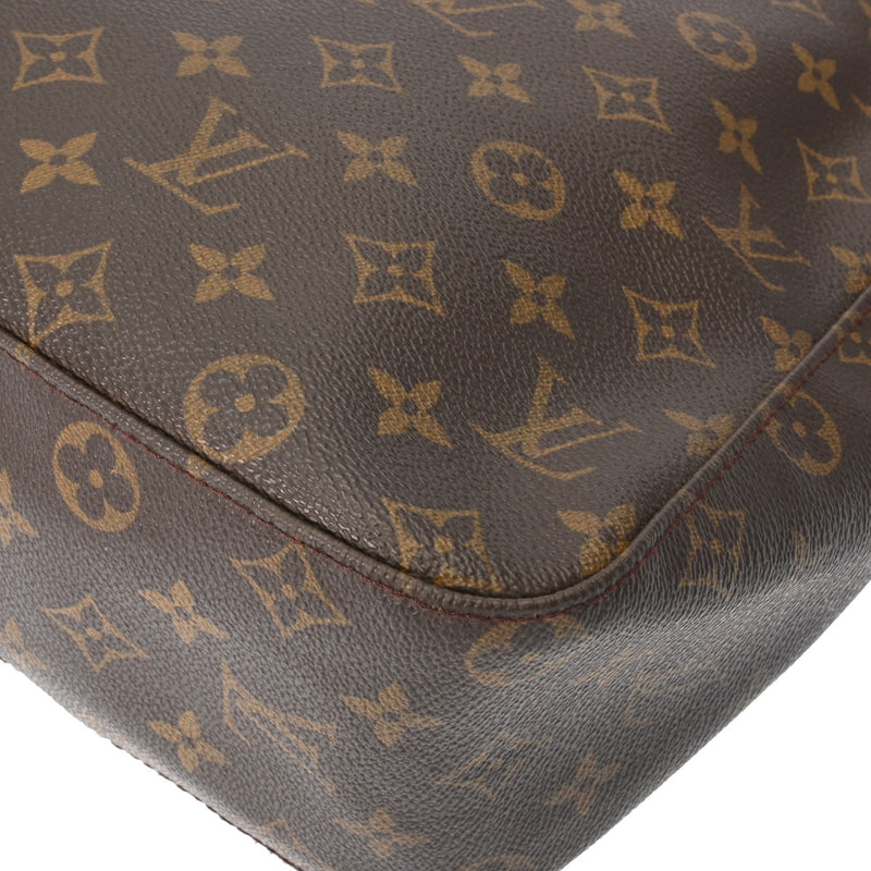 LOUIS VUITTON ルイヴィトン モノグラム ルーピング GM ブラウン M51145 レディース モノグラムキャンバス ワンショルダーバッグ Bランク 中古 銀蔵