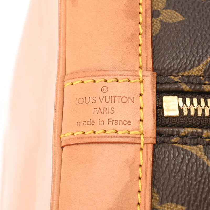 LOUIS VUITTON ルイヴィトン モノグラム アルマ ブラウン M51130 レディース モノグラムキャンバス ハンドバッグ Bランク 中古 銀蔵