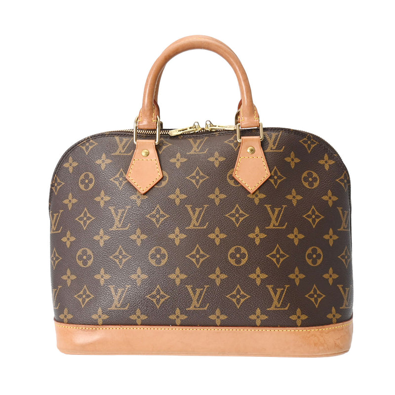 LOUIS VUITTON ルイヴィトン モノグラム アルマ ブラウン M51130 レディース モノグラムキャンバス ハンドバッグ Bランク 中古 銀蔵