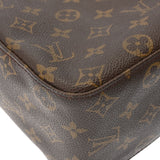 LOUIS VUITTON ルイヴィトン モノグラム ルーピング GM ブラウン M51145 レディース モノグラムキャンバス ワンショルダーバッグ Bランク 中古 銀蔵