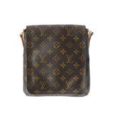 LOUIS VUITTON ルイヴィトン モノグラム ミュゼットサルサ ブラウン M51258 レディース モノグラムキャンバス ショルダーバッグ Bランク 中古 銀蔵