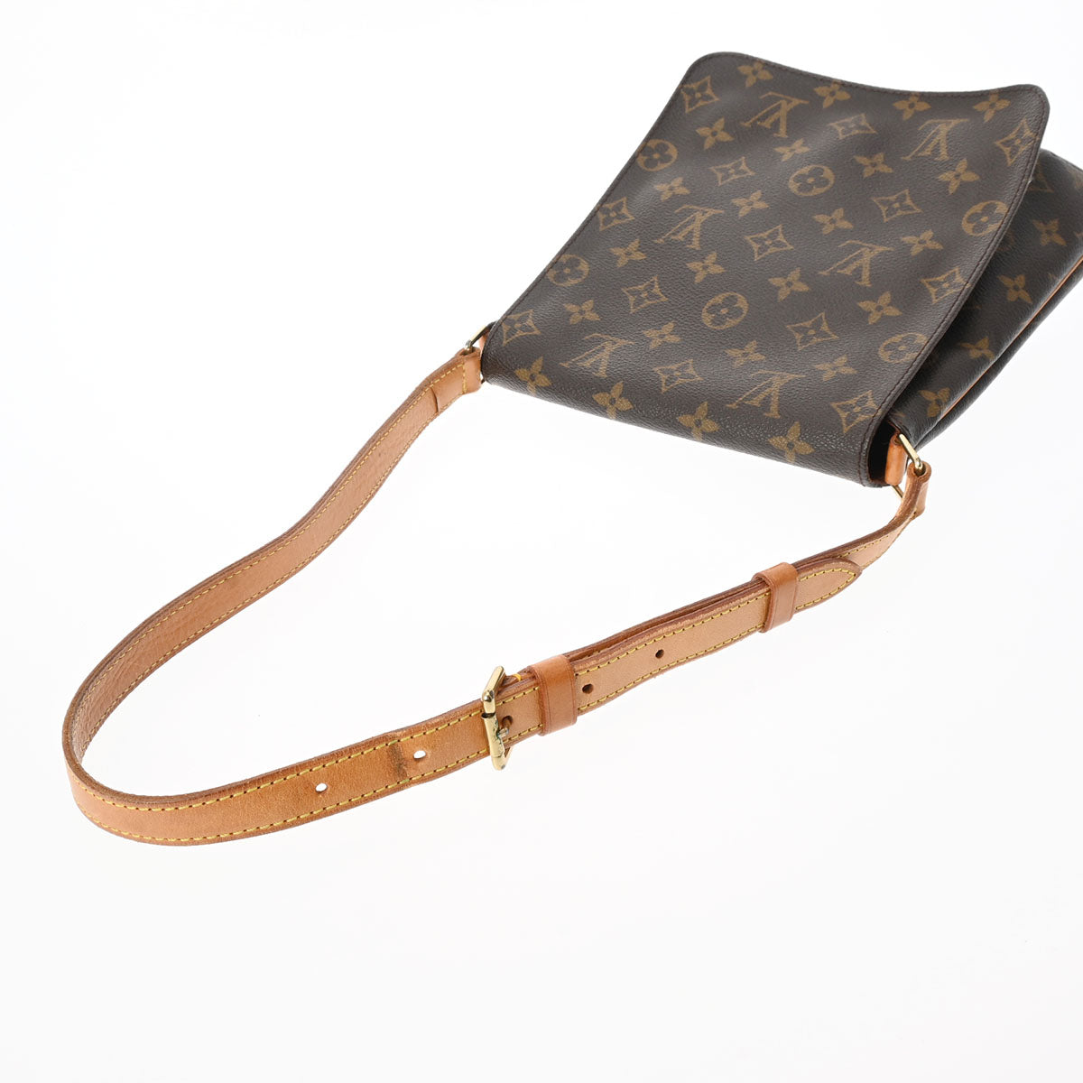 LOUIS VUITTON ルイヴィトン モノグラム ミュゼットサルサ ブラウン M51258 レディース モノグラムキャンバス ショルダーバッグ  Bランク 中古 - 最安価格(税込)