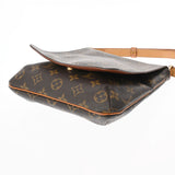 LOUIS VUITTON ルイヴィトン モノグラム ミュゼットサルサ ブラウン M51258 レディース モノグラムキャンバス ショルダーバッグ Bランク 中古 銀蔵