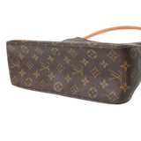 LOUIS VUITTON ルイヴィトン モノグラム ルーピング GM ブラウン M51145 レディース モノグラムキャンバス ワンショルダーバッグ ABランク 中古 銀蔵