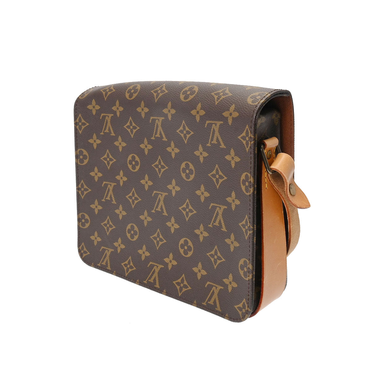 LOUIS VUITTON ルイヴィトン モノグラム カルトシエール GM ブラウン 