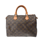 LOUIS VUITTON ルイヴィトン モノグラム スピーディ 30 ブラウン M41526 レディース モノグラムキャンバス ハンドバッグ Bランク 中古 銀蔵