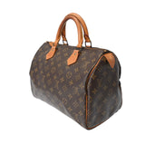 LOUIS VUITTON ルイヴィトン モノグラム スピーディ 30 ブラウン M41526 レディース モノグラムキャンバス ハンドバッグ Bランク 中古 銀蔵