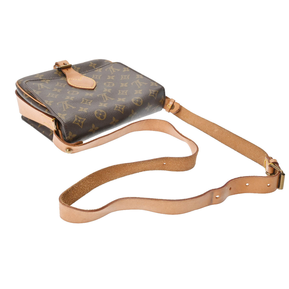 LOUIS VUITTON ルイヴィトン モノグラム カルトシエール ブラウン 