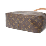 LOUIS VUITTON ルイヴィトン モノグラム ルーピング GM ブラウン M51145 レディース モノグラムキャンバス ワンショルダーバッグ Bランク 中古 銀蔵