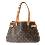 LOUIS VUITTON ルイヴィトン モノグラム バティニョール オリゾンタル ブラウン M51154 レディース モノグラムキャンバス トートバッグ Bランク 中古 銀蔵