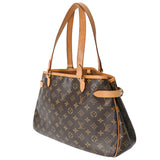 LOUIS VUITTON ルイヴィトン モノグラム バティニョール オリゾンタル ブラウン M51154 レディース モノグラムキャンバス トートバッグ Bランク 中古 銀蔵