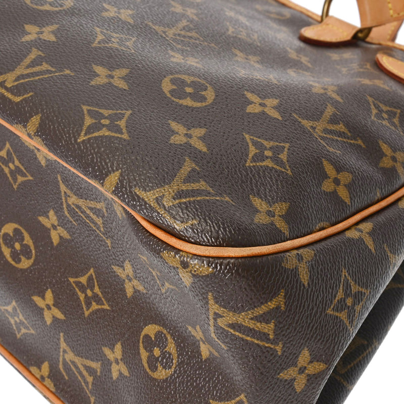 LOUIS VUITTON ルイヴィトン モノグラム バティニョール オリゾンタル ブラウン M51154 レディース モノグラムキャンバス トートバッグ Bランク 中古 銀蔵