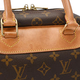 LOUIS VUITTON ルイヴィトン モノグラム ドーヴィル ブラウン M47270 レディース モノグラムキャンバス ハンドバッグ Bランク 中古 銀蔵