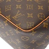 LOUIS VUITTON ルイヴィトン モノグラム ドーヴィル ブラウン M47270 レディース モノグラムキャンバス ハンドバッグ Bランク 中古 銀蔵