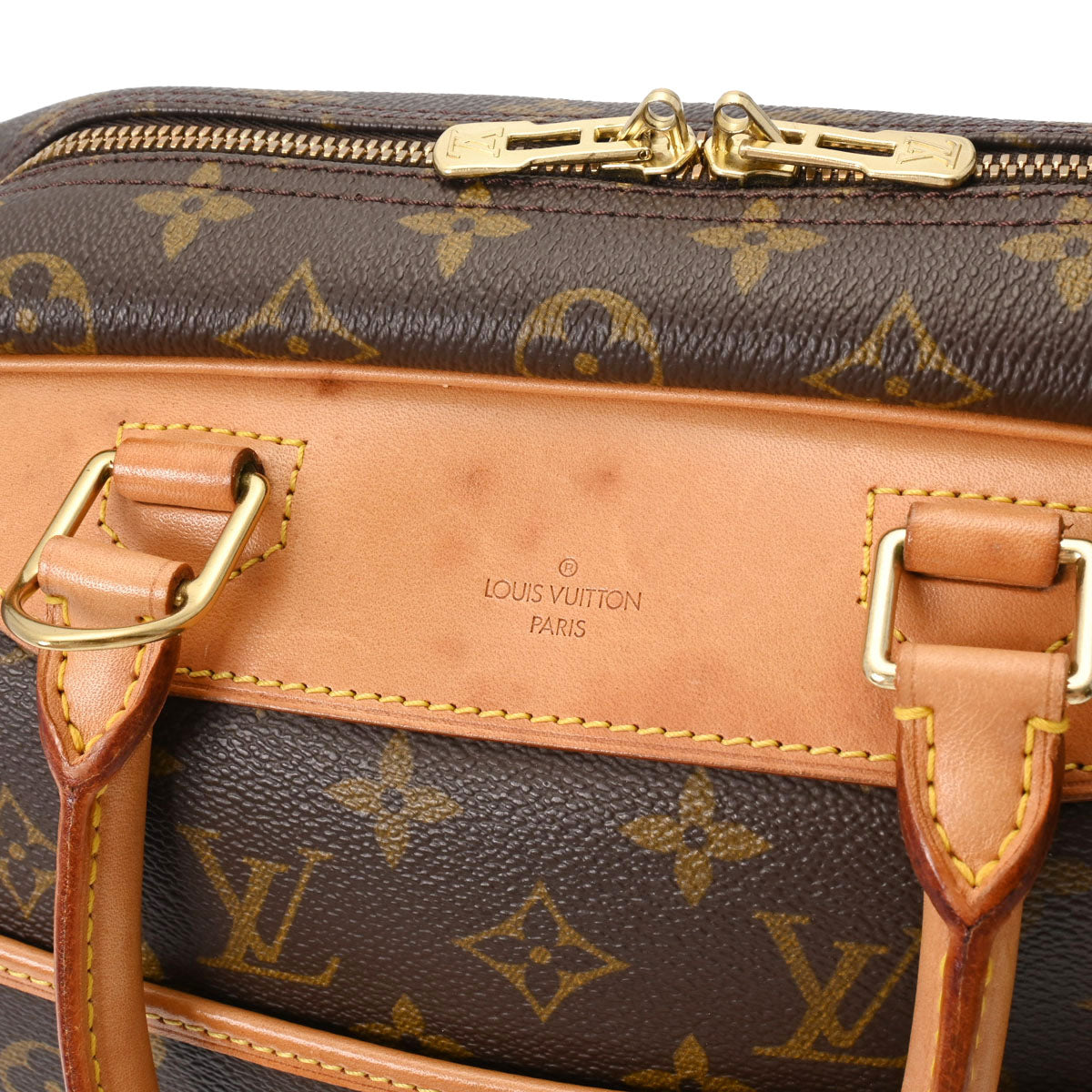 ルイヴィトンドーヴィル 14145 ブラウン レディース モノグラムキャンバス ハンドバッグ M47270 LOUIS VUITTON 中古 –  銀蔵オンライン