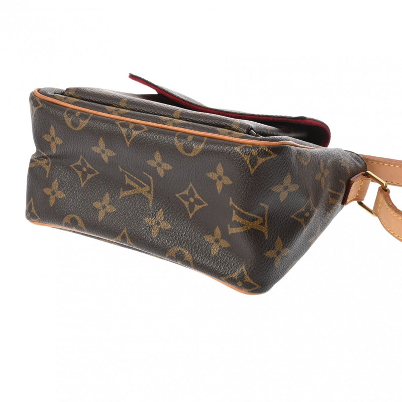 LOUIS VUITTON ルイヴィトン モノグラム ヴィバシテ PM ブラウン M51165 レディース モノグラムキャンバス ショルダーバッグ ABランク 中古 銀蔵