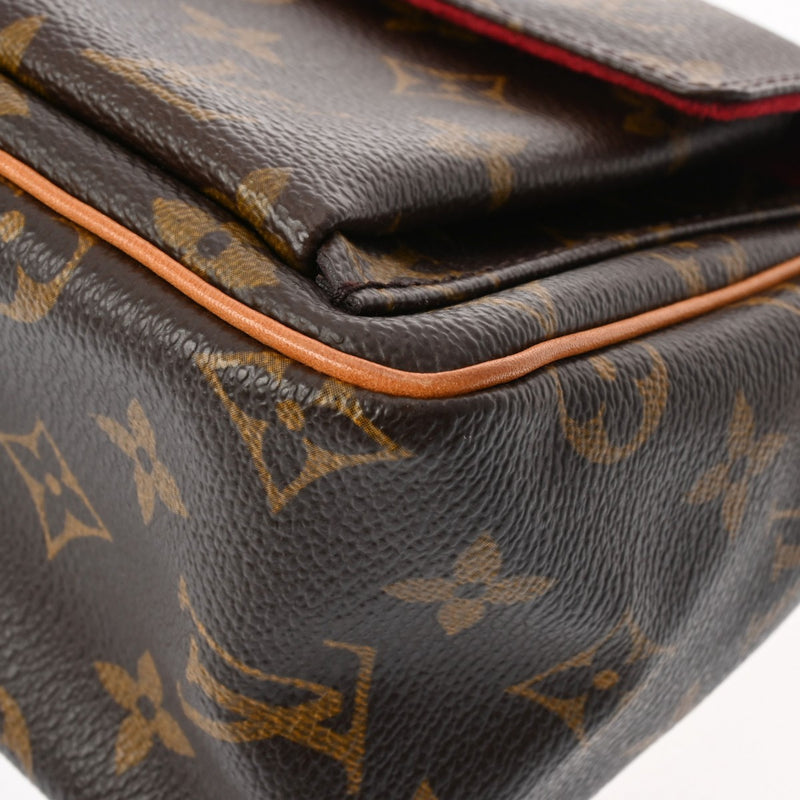 LOUIS VUITTON ルイヴィトン モノグラム ヴィバシテ PM ブラウン M51165 レディース モノグラムキャンバス ショルダーバッグ ABランク 中古 銀蔵