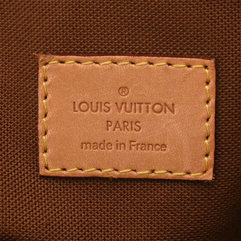 LOUIS VUITTON ルイヴィトン モノグラム ティヴォリ GM ブラウン M40144 レディース モノグラムキャンバス ハンドバッグ Bランク 中古 銀蔵