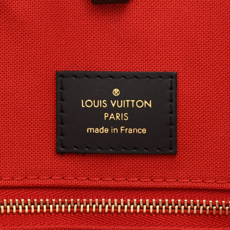 LOUIS VUITTON ルイヴィトン モノグラムジャイアント リバース オンザゴー GM ショルダー部分モノグラム 旧型 ブラウン M45320 レディース モノグラムキャンバス ハンドバッグ Aランク 中古 銀蔵