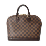 LOUIS VUITTON ルイヴィトン ダミエ アルマ ブラウン N51131 レディース ダミエキャンバス ハンドバッグ ABランク 中古 銀蔵