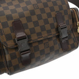 LOUIS VUITTON ルイヴィトン ダミエ リポーター メルヴィール ブラウン N51126 ユニセックス ダミエキャンバス ショルダーバッグ Bランク 中古 銀蔵
