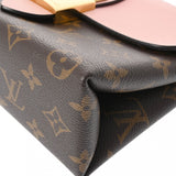 LOUIS VUITTON ルイヴィトン モノグラム ロッキーBB ブラウン/ローズプードル Ｍ44322 レディース モノグラムキャンバス 2WAYバッグ Aランク 中古 銀蔵