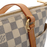 LOUIS VUITTON ルイヴィトン ダミエアズール トータリー PM 旧型 ホワイト N51261 レディース ダミエアズールキャンバス トートバッグ Bランク 中古 銀蔵