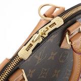 LOUIS VUITTON ルイヴィトン モノグラム アルマ BB スカーフ付 ブラウン M53152 レディース モノグラムキャンバス ハンドバッグ ABランク 中古 銀蔵