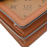 LOUIS VUITTON ルイヴィトン モノグラムリバース ドーフィーヌ ブラウン M44391 レディース モノグラムキャンバス ショルダーバッグ Aランク 中古 銀蔵
