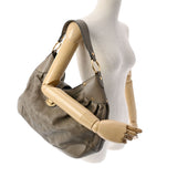 LOUIS VUITTON ルイヴィトン モノグラム マヒナ ソーラー GM セミショルダー トープ M93124 レディース マヒナレザー ショルダーバッグ ABランク 中古 銀蔵