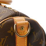 LOUIS VUITTON ルイヴィトン モノグラム キーポル バンドリエール 45 ブラウン M41418 ユニセックス モノグラムキャンバス ボストンバッグ Bランク 中古 銀蔵