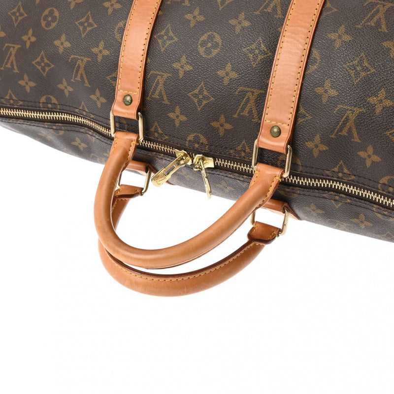 LOUIS VUITTON ルイヴィトン モノグラム キーポル バンドリエール 50 ブラウン M41416 ユニセックス モノグラムキャンバス ボストンバッグ Bランク 中古 銀蔵