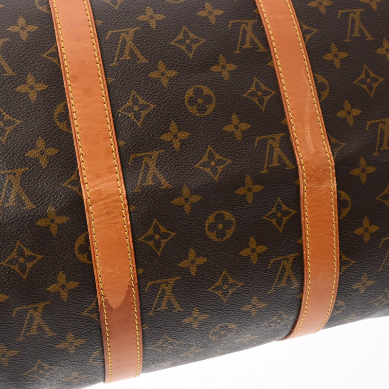 LOUIS VUITTON ルイヴィトン モノグラム キーポル バンドリエール 50 ブラウン M41416 ユニセックス モノグラムキャンバス ボストンバッグ Bランク 中古 銀蔵