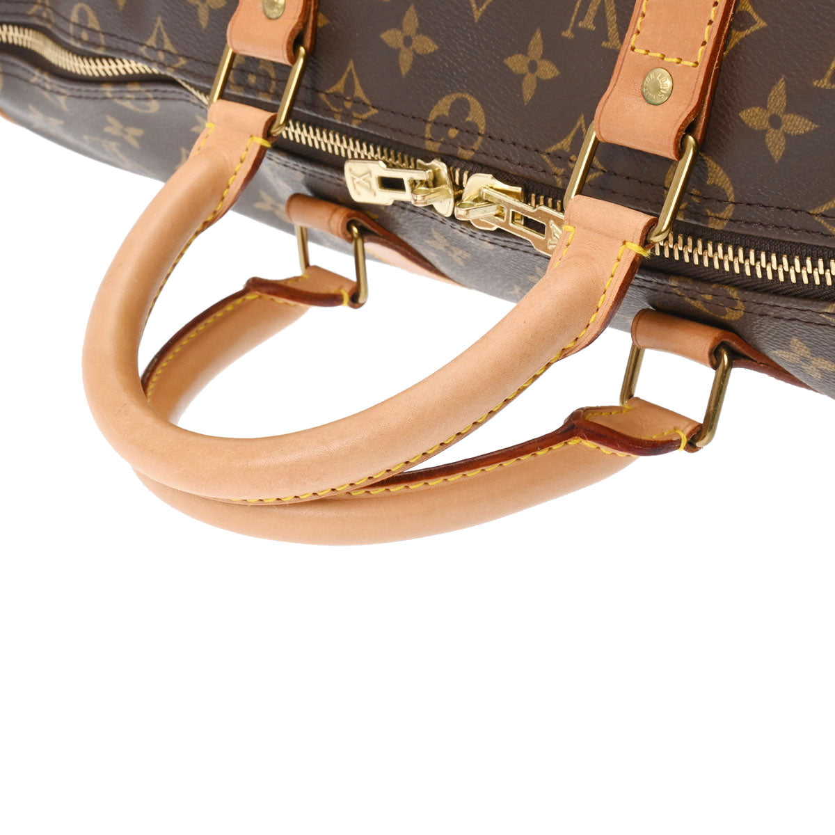 ルイヴィトンキーポル バンドリエール 50 14145 ブラウン ユニセックス モノグラムキャンバス ボストンバッグ M41416 LOUIS  VUITTON 中古 – 銀蔵オンライン