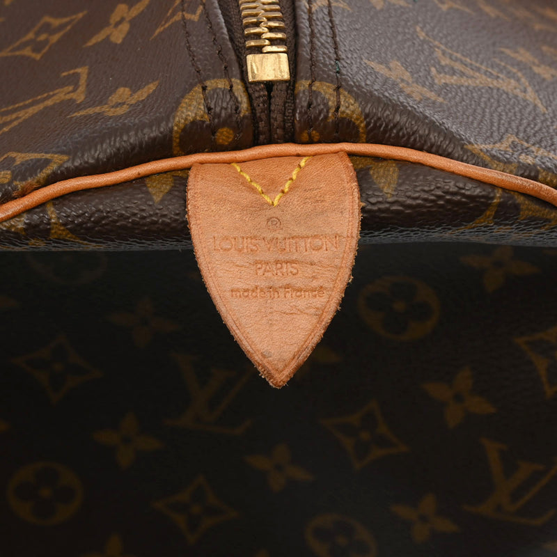 LOUIS VUITTON ルイヴィトン モノグラム キーポル 55 ブラウン M41424 ユニセックス モノグラムキャンバス ボストンバッグ Bランク 中古 銀蔵