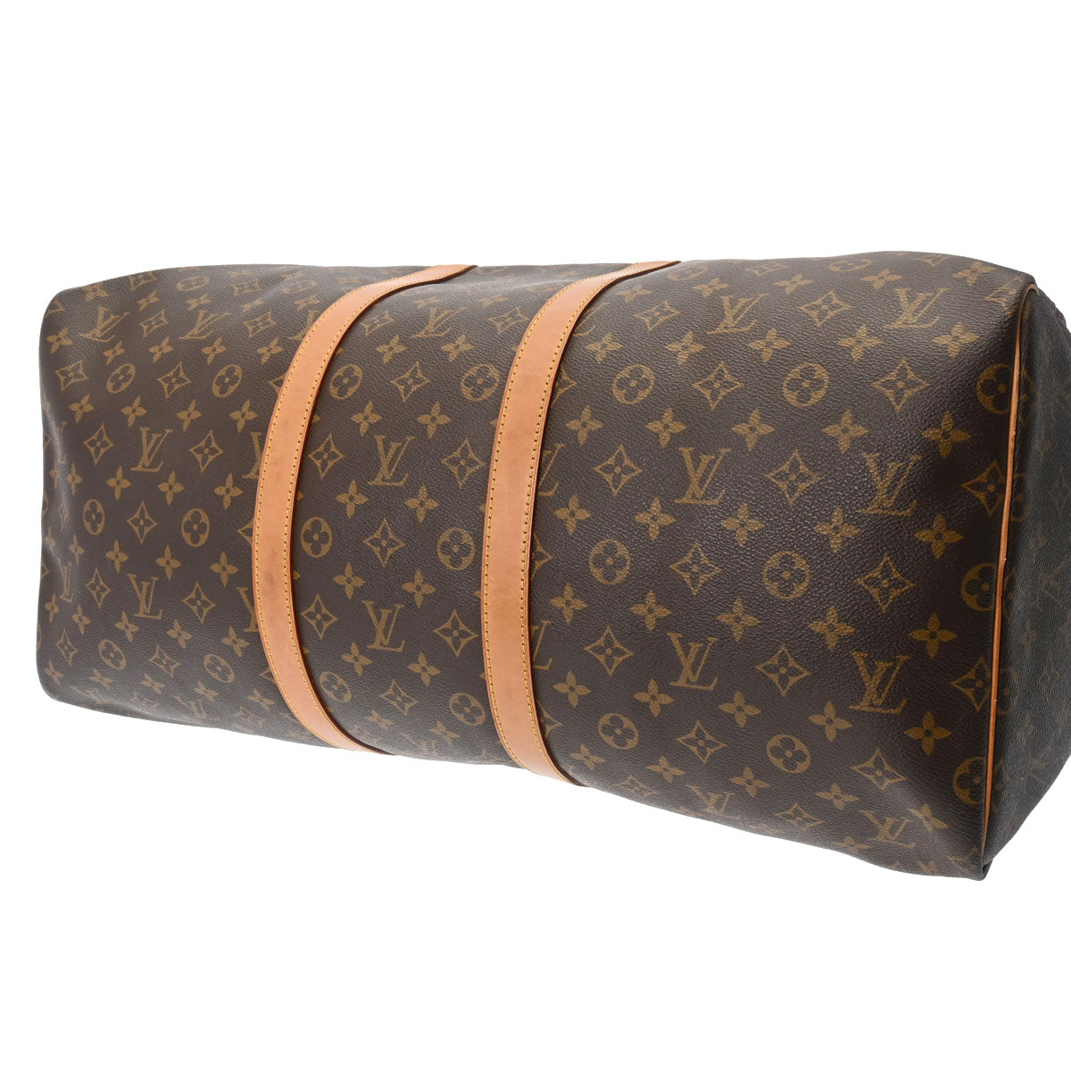 LOUIS VUITTON ルイヴィトン モノグラム キーポル 55 ブラウン M41424 
