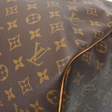 LOUIS VUITTON ルイヴィトン モノグラム キーポル 55 ブラウン M41424 ユニセックス モノグラムキャンバス ボストンバッグ Bランク 中古 銀蔵