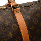 LOUIS VUITTON ルイヴィトン モノグラム キーポル 55 ブラウン M41424 ユニセックス モノグラムキャンバス ボストンバッグ Bランク 中古 銀蔵