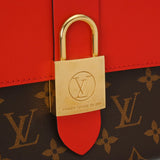 LOUIS VUITTON ルイヴィトン モノグラム ロッキーBB ブラウン/コクリコ Ｍ44322 レディース モノグラムキャンバス 2WAYバッグ Aランク 中古 銀蔵