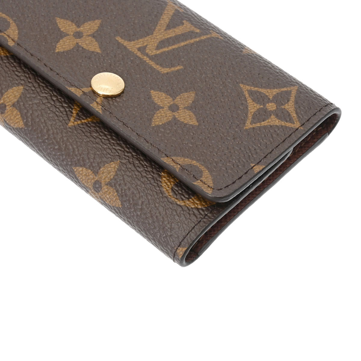 ルイヴィトンミュルティクレ6 旧金具 14145 ブラウン レディース モノグラムキャンバス キーケース M62630 LOUIS VUITTON  中古 – 銀蔵オンライン