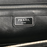 PRADA プラダ セカンドバッグ 黒 VR0052 メンズ レザー クラッチバッグ ABランク 中古 銀蔵