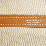 HERMES エルメス ガーデンパーティ PM ゴールド パラジウム金具 □M刻印(2009年頃) レディース ネゴンダ ハンドバッグ ABランク 中古 銀蔵